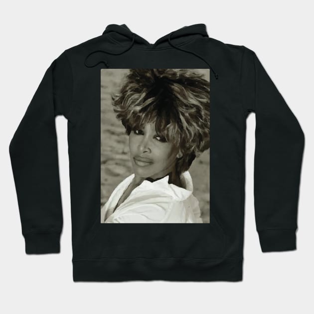 Tina Turner Hoodie by mouhamed22